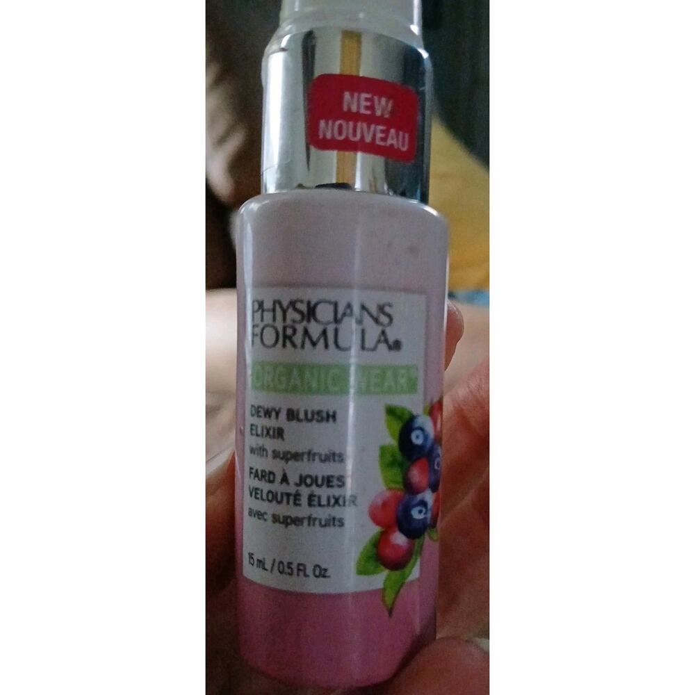 Physician's Formula Organic Wear Dewy Blush Elixir #PF10957 Pink Berry. New